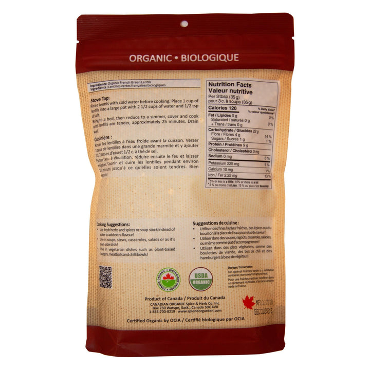 Organic French Green Lentils - Image 4