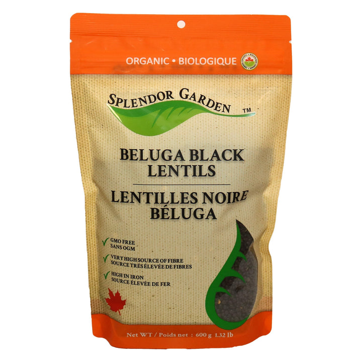 Organic Beluga Black Lentils - Image 1