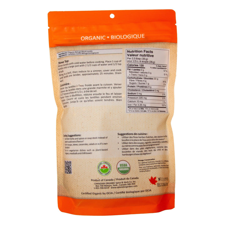 Organic Beluga Black Lentils - Image 4