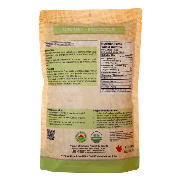Organic Green Split Peas - Image 4