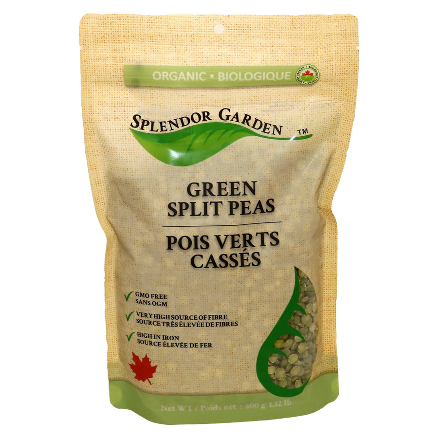 Organic Green Split Peas - Image 1