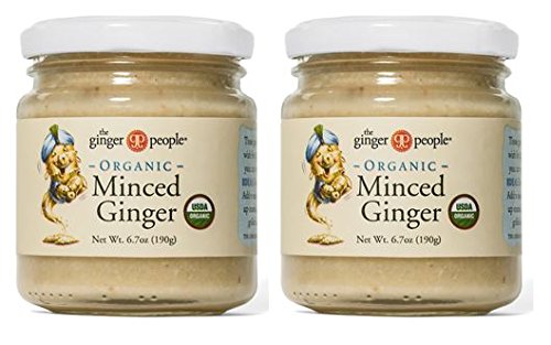 Organic Minced Ginger - Image 1