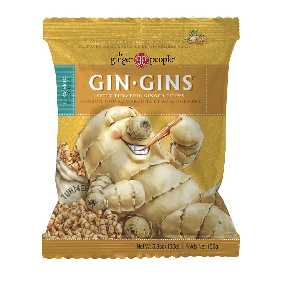 Gin Gins Spicy Turmeric Ginger Chew - Image 1