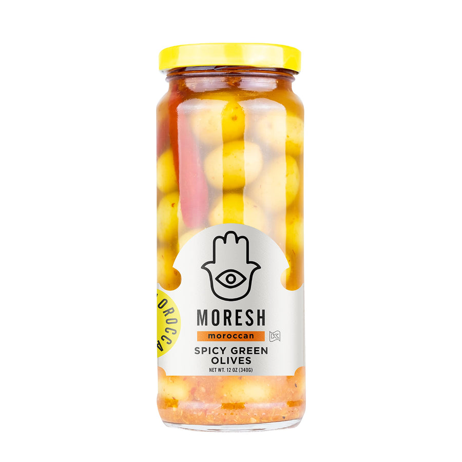 Spicy Green Olives - Image 1