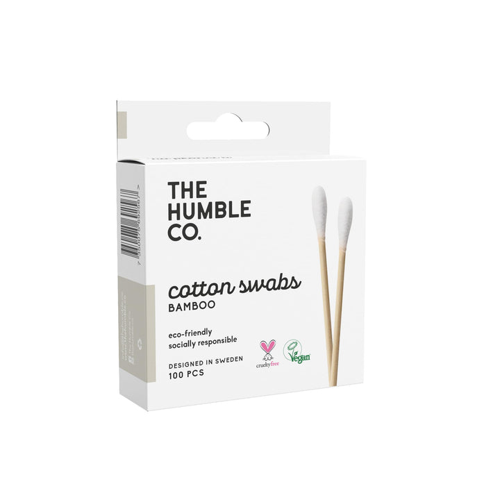 Bamboo Cotton Swabs - Image 1