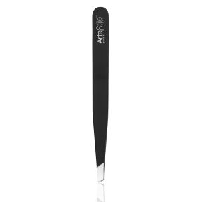 Slant Tip Tweezers - Matte Black - Image 2
