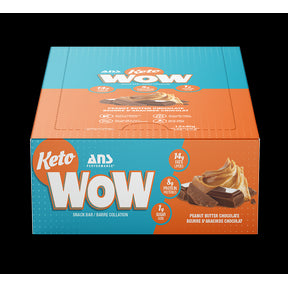 KetoWOW Bar Peanut Butter Chocolate - Image 2