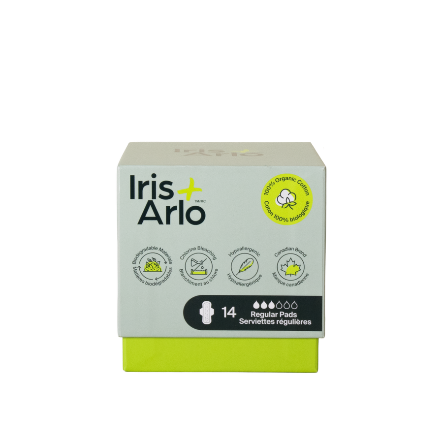 Daily Pads, regular, 14ct - Iris + Arlo Inc. - Image 1