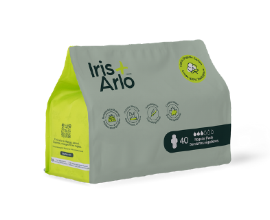 Daily Pads, regular, 40ct - Iris + Arlo Inc. - Image 1