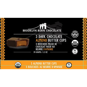 Dark Chocolate Almond Butter Cups - Image 1