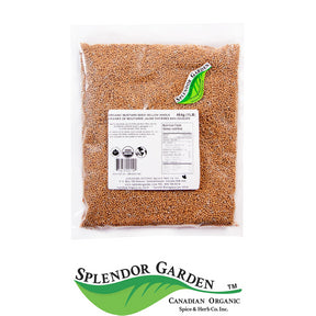 Organic Mustard Seed Whole Yellow - Image 2