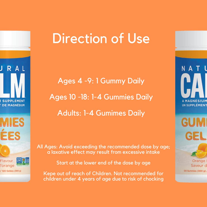 Natural Calm Gummies - Orange - Image 10