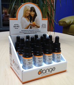 D3 Drops 1000IU Orange MCT - Image 1