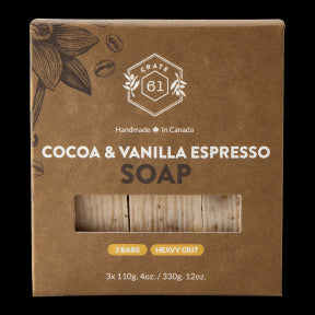 Cocoa Vanilla Espresso Bar Soap - Image 1