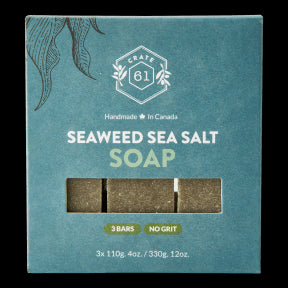 Seaweed and Sea Salt Bar Soap - Image 3