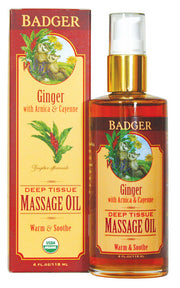 Ginger Deep Tissue Massage Oil - Image 4