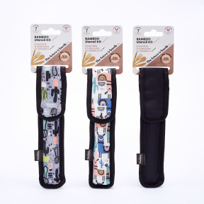 Reusable Bamboo Utensil Kit - Image 1