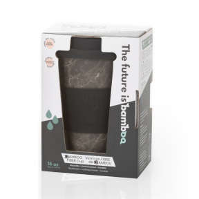 B. Café Bamboo Cups - Onyx Marble - Image 1