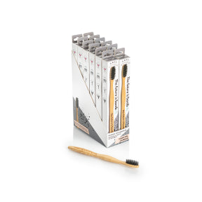 Charcoal Bamboo Toothbrush - Image 2
