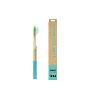 Chld Bamboo Toothbrush Magical Mint - Image 4