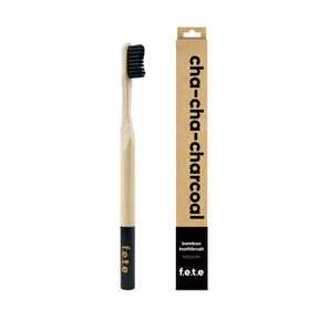 Bamboo Toothbrush Cha Cha Charcoal - Image 2