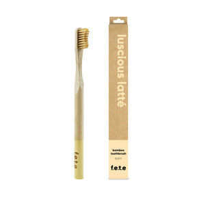Bamboo Toothbrush Luscious Latte - Image 1