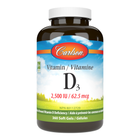 Vitamin D3 2500 IU 360 ct - Image 2
