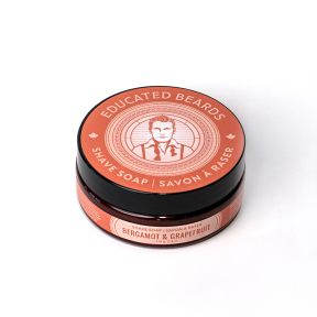 Bergamot and Grapefruit Shave Soap - Image 1