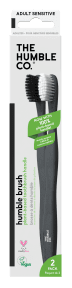 Black/White Plant Based Toothbrush - Image 1