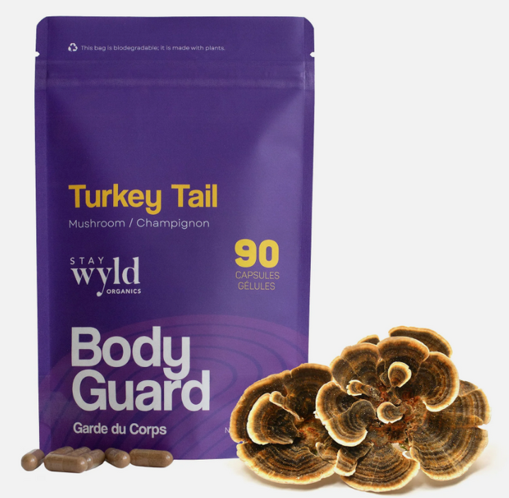 Stay Wyld Organics Ltd - Turkey Tail, 60caps