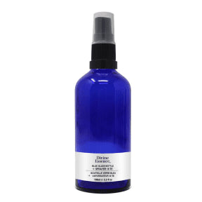 Blue Glass Bottle 100ml Spray - Image 1