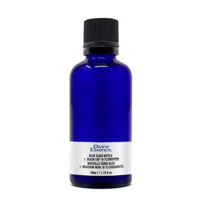 Bl. Glass Bottle 50ml + Black Cap - Image 4