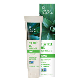 Tea Tree Oil Toothpaste With Fennel - Image 1