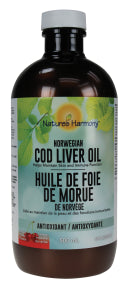 Cod Liver Oil Cherry Norwegian - Image 1