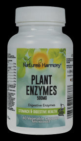 Plant Enzymes 60 Vegetable Capsules - Image 1