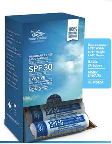SPF30 Unscented Lip Balm Display - Image 1