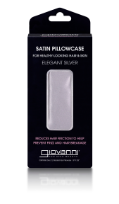 Elegant Silver Satin Pillowcase - Image 3