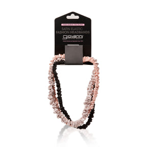 Satin Elastic Fashion Headband - Image 2