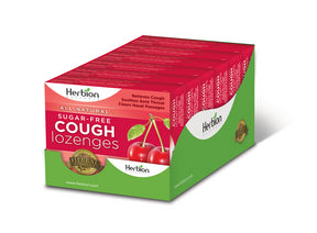 Herbion Sugar Free Cherry Cough Loz - Image 1