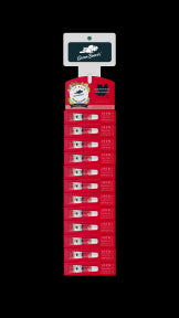 Strawberry Lime Balm Clip Strip - Image 2