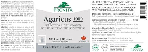 Provita - Agaricus 1000 (90 caps) - Image 10