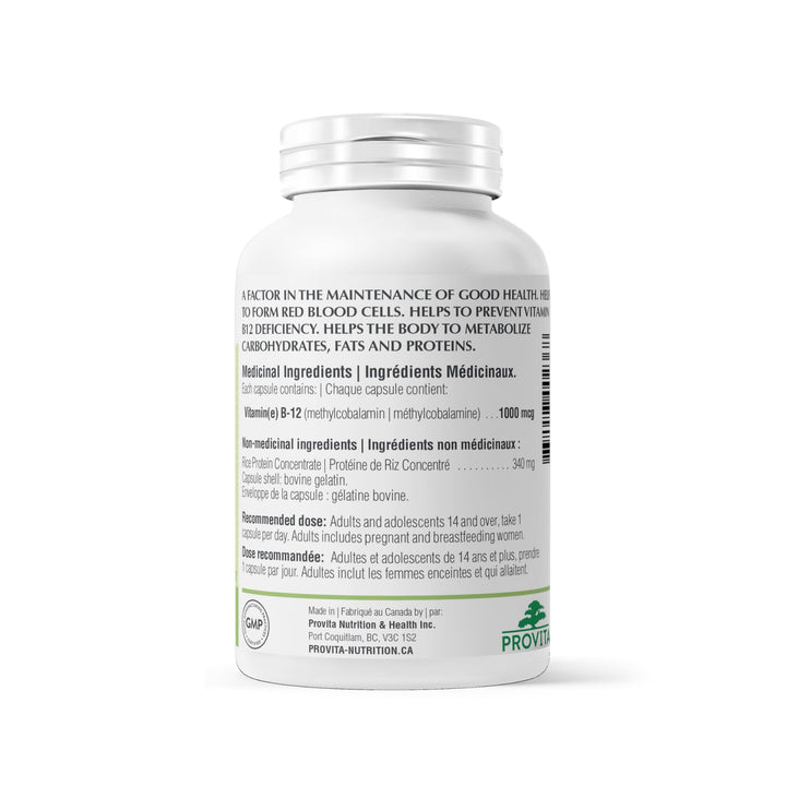 Provita - Bioactive B12 Pro (60 caps) - Image 7