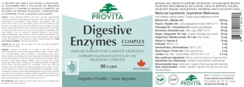 Provita - Digestive Enzymes (90 caps) - Image 7