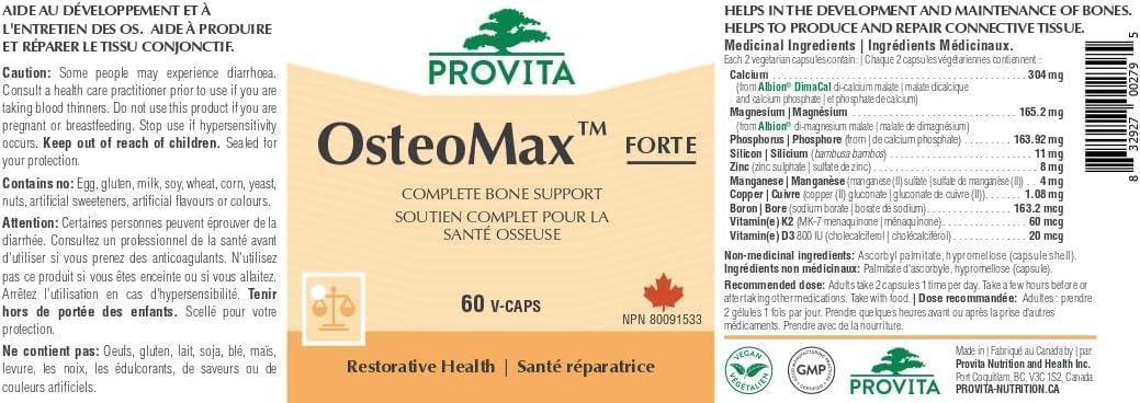 Provita - Osteo Pro (60 vcaps) - Image 9