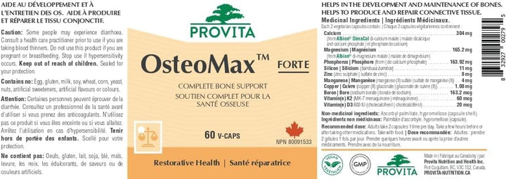 Provita - Osteo Pro (60 vcaps) - Image 9