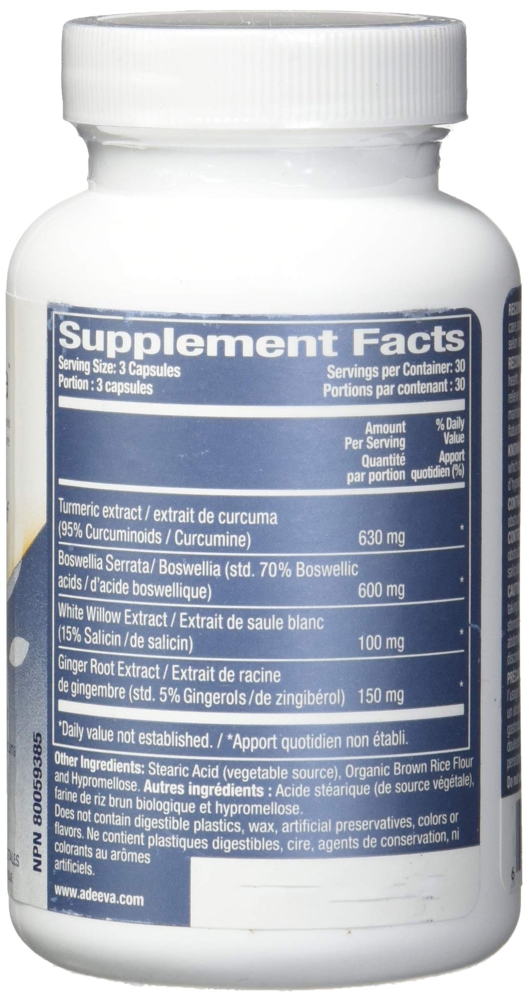 Adeeva - Nature's Relief (90 caps) - Image 9