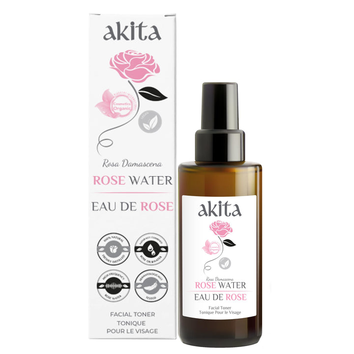 Akita - All Natural Rose Water, 100ml - Image 3