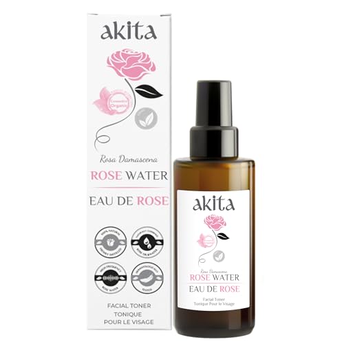 Akita - All Natural Rose Water, 100ml - Image 1