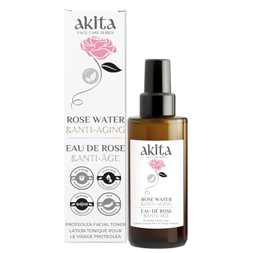 Akita - All Natural Rose Water, Anti-Aging, 100ml - Image 1