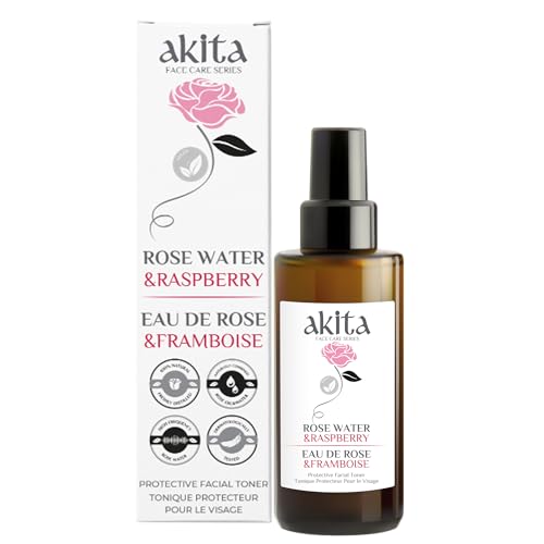 Akita - All Natural Rose Water with Raspberry, 100ml - Image 1